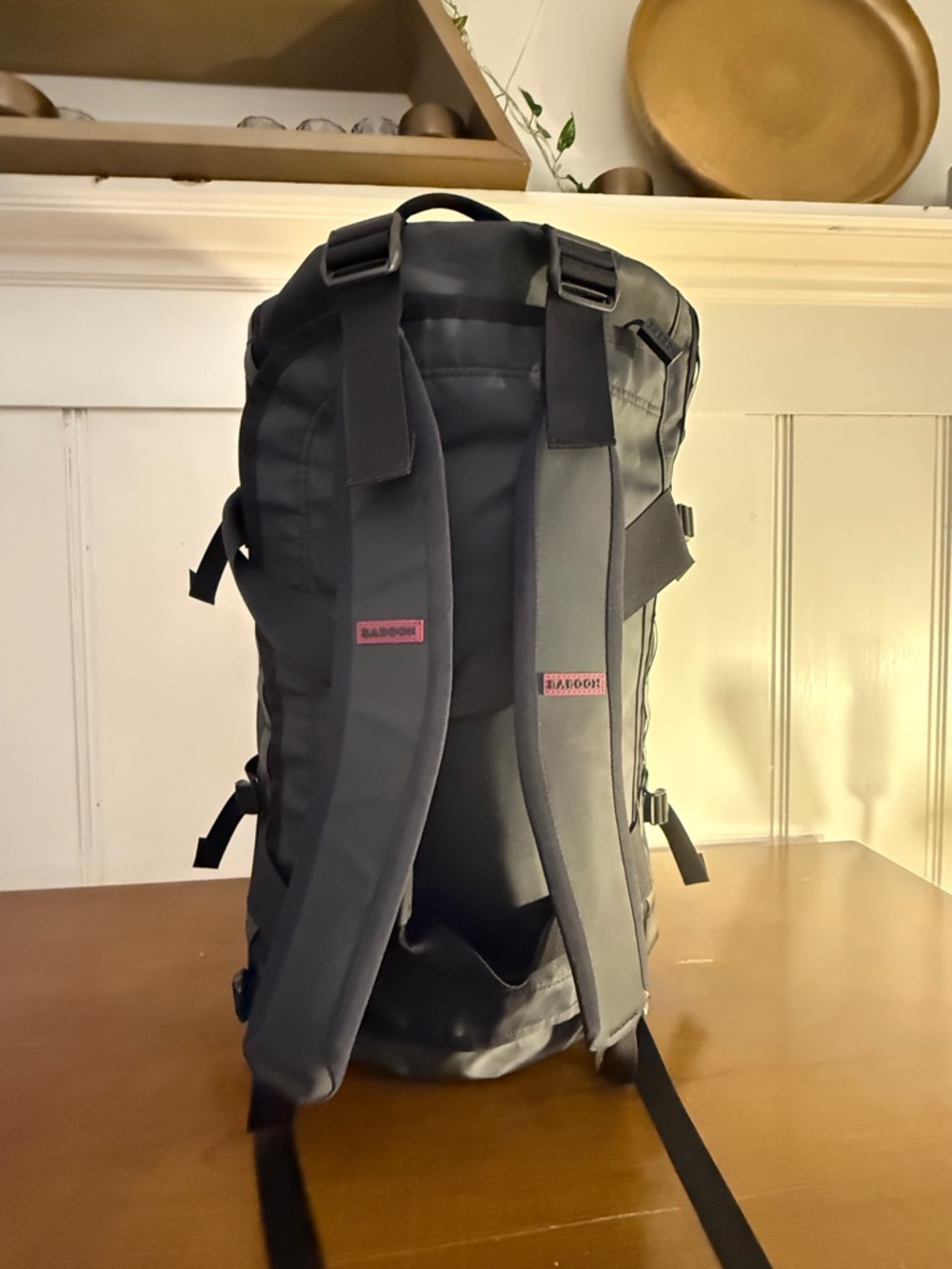 🔥 Baboon to the Moon Go-Bag Duffle/Backpack Black – Travel Gym Carry-On ✈️